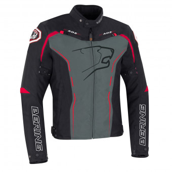Motorcycle Jackets Bering Kaloway Black Grey Red