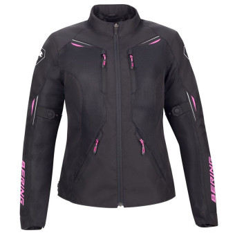 Motorcycle Jackets Bering Lady Brazilia 3 in 1 Black Fuschia