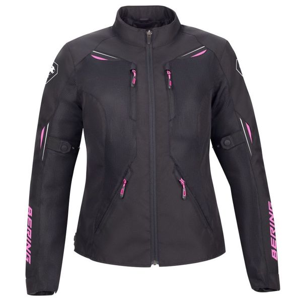 Motorcycle Jackets Bering Lady Brazilia 3 in 1 Black Fuschia