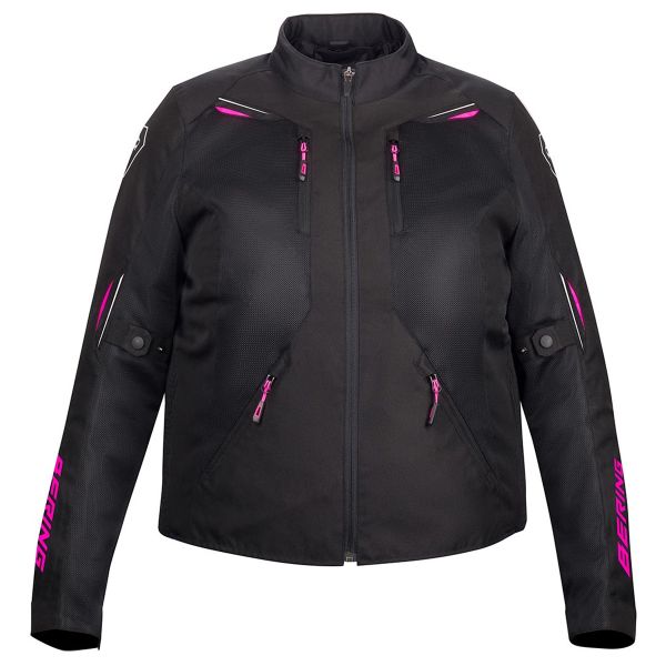 Motorcycle Jackets Bering Lady Brazilia QS Black Fuchsia