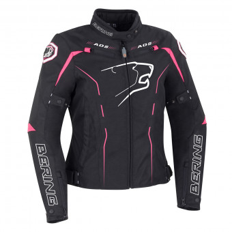 Motorcycle Jackets Bering Lady Kaloway Black Fuchsia