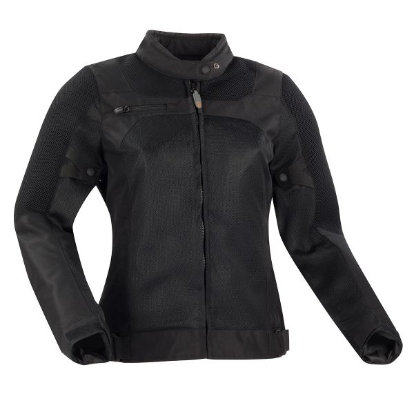 Motorcycle Jackets Bering Lady Malibu Black Grey