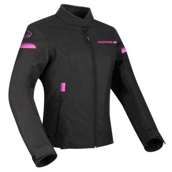Motorcycle Jackets Bering Lady Riva Black Fuchsia