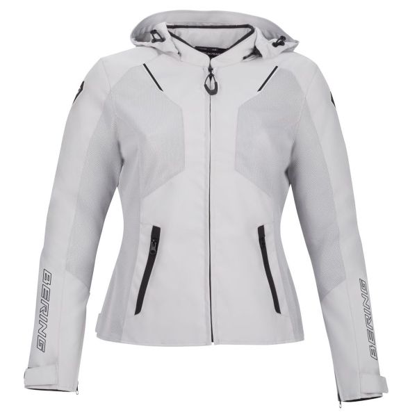 Motorcycle Jackets Bering Lady Wing Light Grey