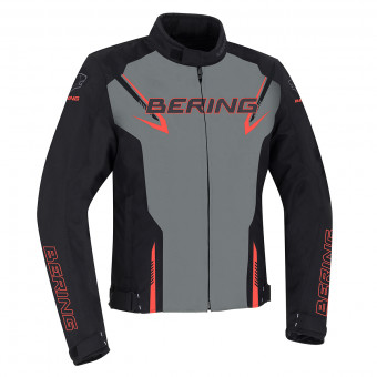 Motorcycle Jackets Bering Maceo Black Grey Red
