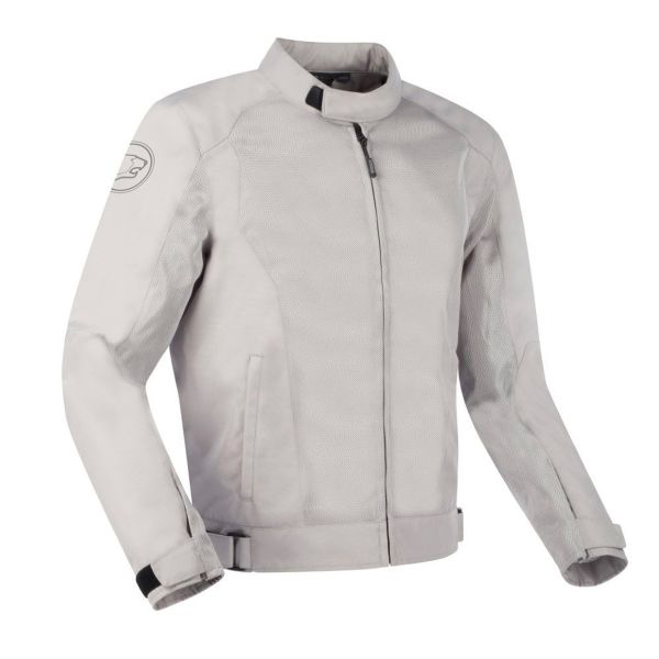 Motorcycle Jackets Bering Nelson Silver Motorcycle Jackets Bering Nelson Silver
