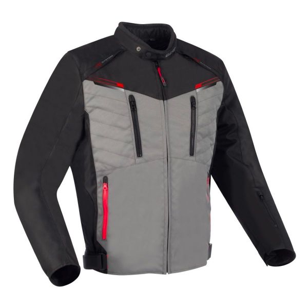 Motorcycle Jackets Bering Otago Black Grey