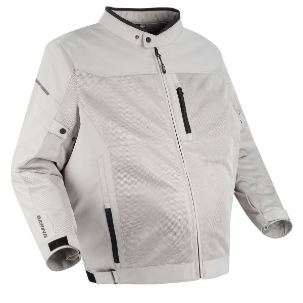 Motorcycle Jackets Bering Ozone KS Silver