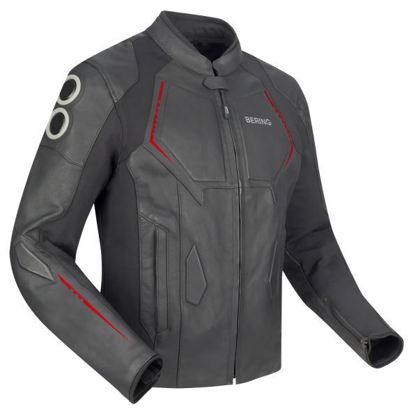 Motorcycle Jackets Bering Radial Black Red Motorcycle Jackets Bering Radial Black Red