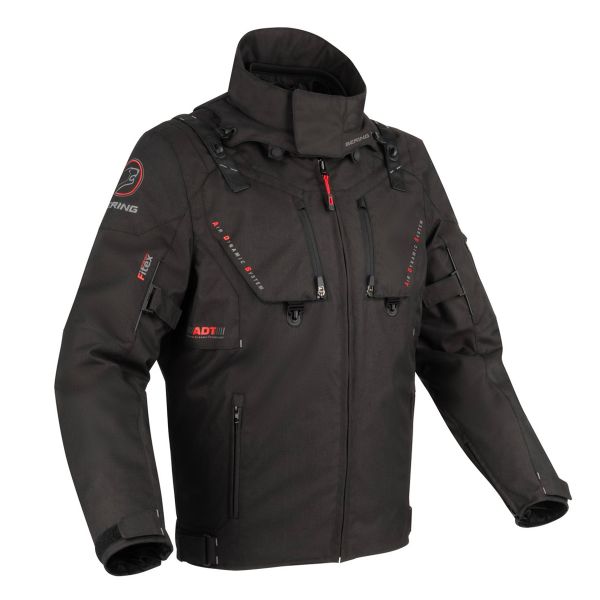 Motorcycle Jackets Bering Skogar Black