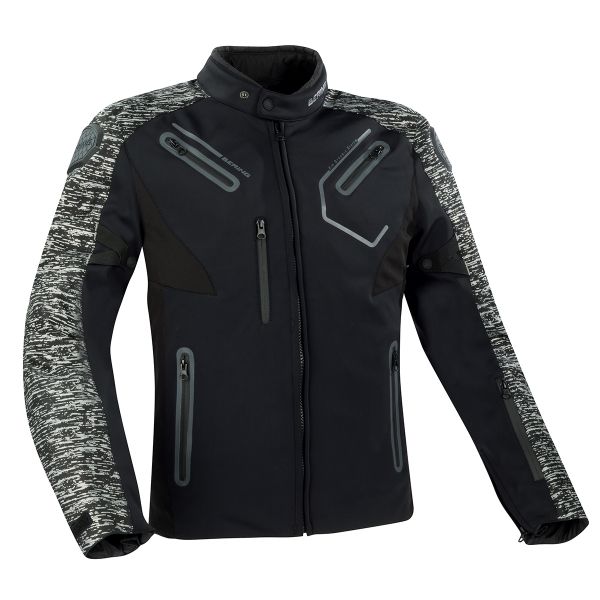 Motorcycle Jackets Bering Voltor Black Grey Motorcycle Jackets Bering Voltor Black Grey