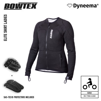 Motorcycle Jackets Bowtex Elite Shirt Ladies V2 Black