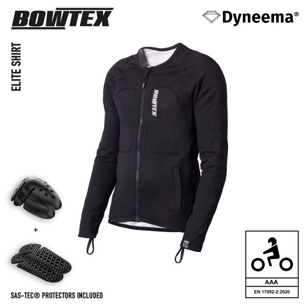 Motorcycle Jackets Bowtex Elite Shirt V2 Black