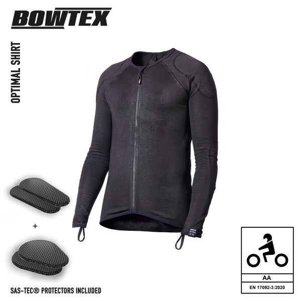 Motorcycle Jackets Bowtex Optimal Shirt Black