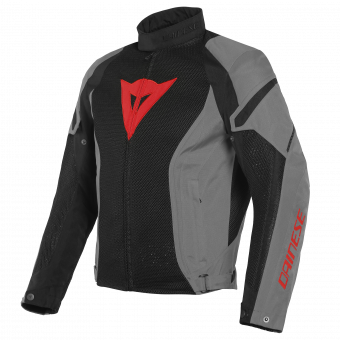 Motorcycle Jackets Dainese Air Crono 2 Black Charcoal Grey