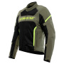Motorcycle Jackets Dainese Air Frame 3 Army Green Black Fluo Yellow