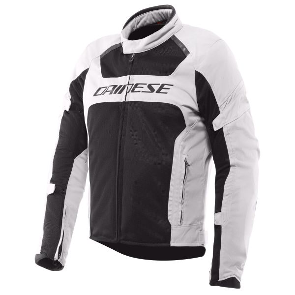 Motorcycle Jackets Dainese Air Frame 3 Tex Light Gray Black
