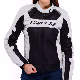 Dainese Air Frame 3 Tex Woman Light Gray Black