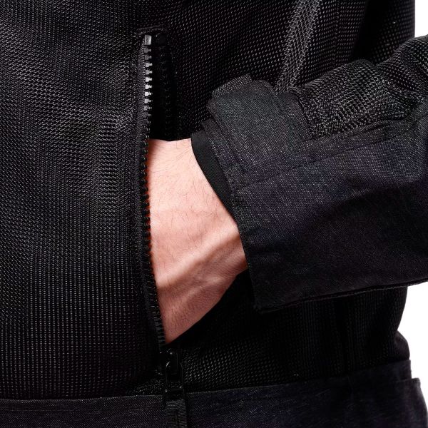 Dainese Alfama Air Tex Dark Grey Black