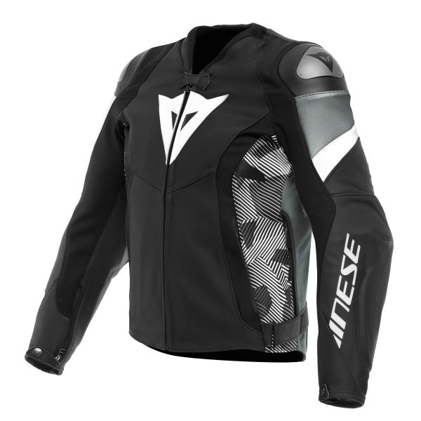 Motorcycle Jackets Dainese Avro 5 Black White Anthracite Motorcycle Jackets Dainese Avro 5 Black White Anthracite