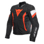 Motorcycle Jackets Dainese Avro 5 Tex Black Red Fluo White