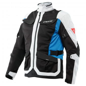 Motorcycle Jackets Dainese Desert Tex Glacier Grey Black