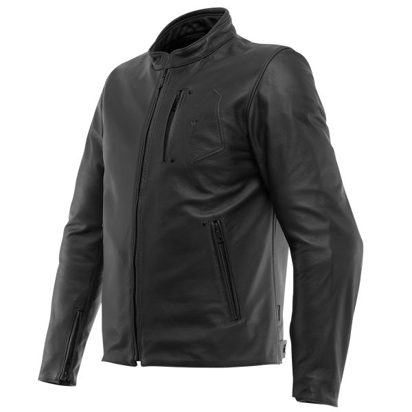 Motorcycle Jackets Dainese Fulcro QDF Leather Black Motorcycle Jackets Dainese Fulcro QDF Leather Black