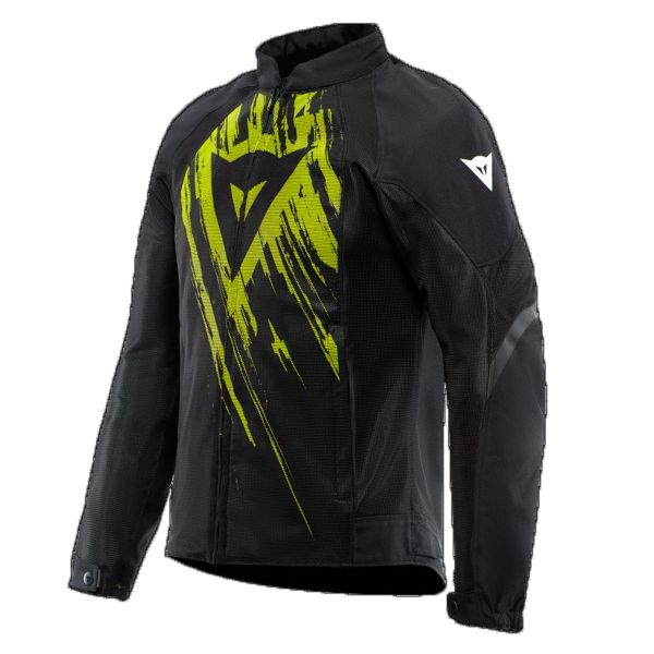 Motorcycle Jackets Dainese Herosphere Air Black Fluo Yellow Tarmac Motorcycle Jackets Dainese Herosphere Air Black Fluo Yellow Tarmac