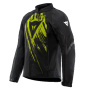 Motorcycle Jackets Dainese Herosphere Air Black Fluo Yellow Tarmac