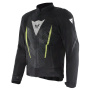 Motorcycle Jackets Dainese Herosphere Air Tex Black White Yellow Fluo