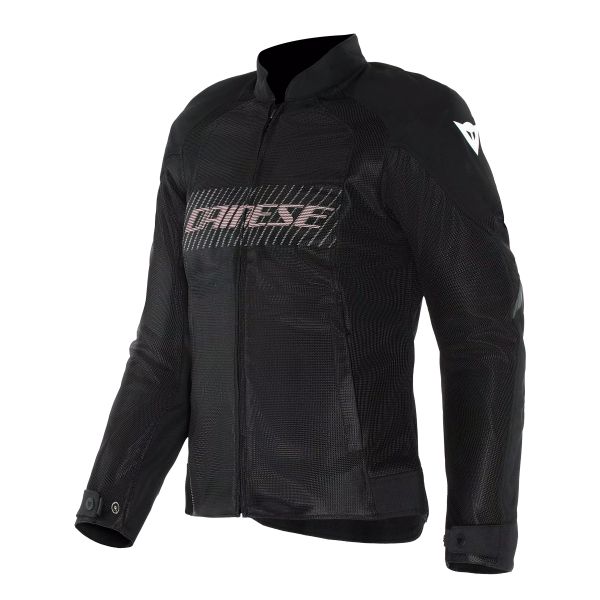 Motorcycle Jackets Dainese Herosphere Air Tex Woman Black White Peach