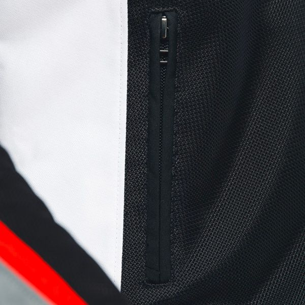 Dainese Hydra Flux 2 Air Lady D-Dry Black Charcoal Grey Lava Red