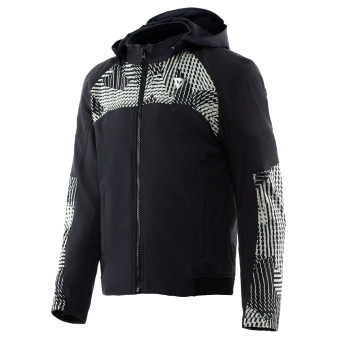 Motorcycle Jackets Dainese Ignite 2 Tex Black Moss Gray