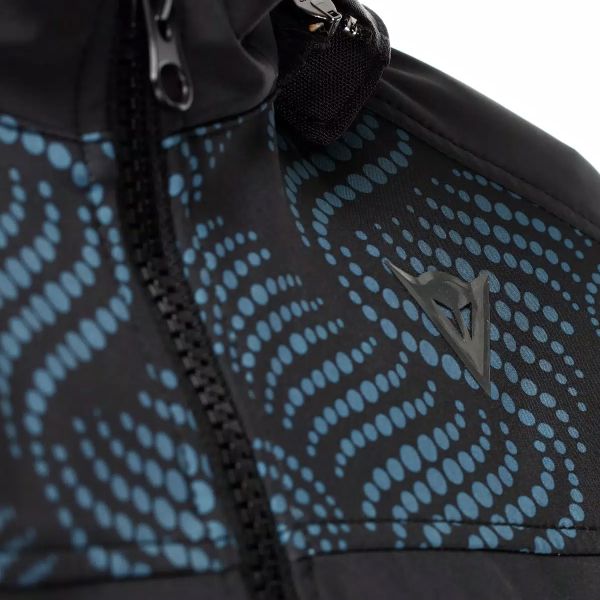 Dainese Ignite 2 Tex Woman Black Blue Mirage