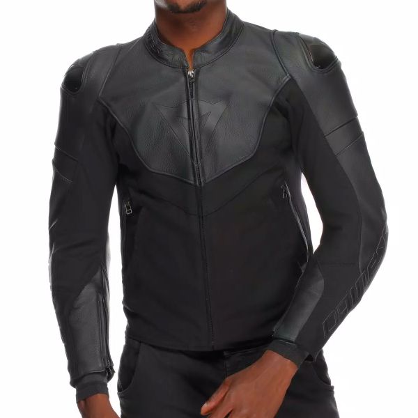 Dainese Iperattiva Leather Tex Black