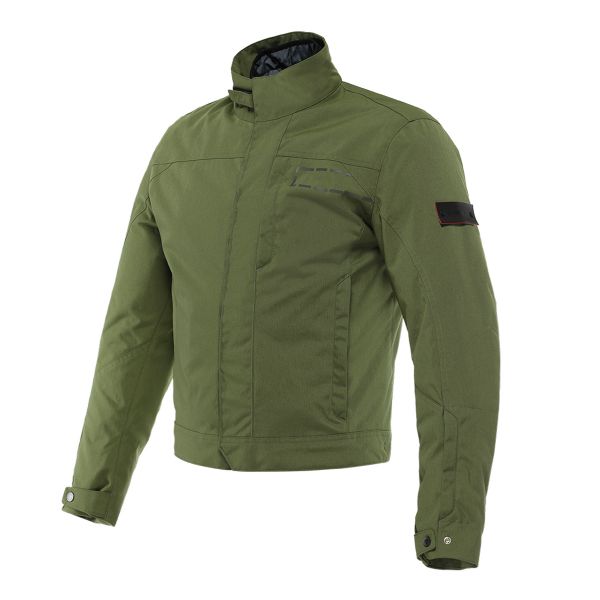 Motorcycle Jackets Dainese Kirby D-Dry Bronze Green