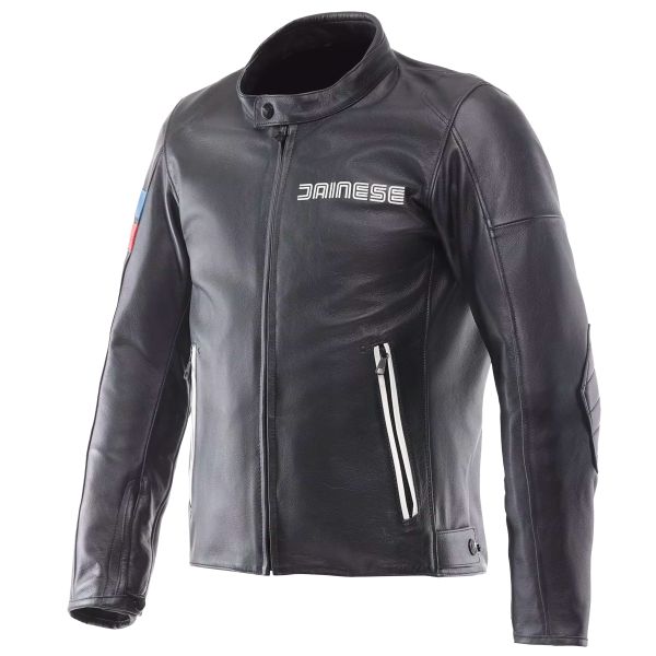 Motorcycle Jackets Dainese Leggenda Leather Black