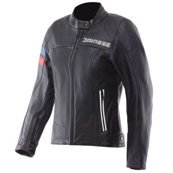 Motorcycle Jackets Dainese Leggenda Leather Woman Black