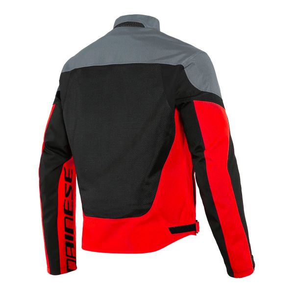 Dainese Levante Air Black Charcoal Grey Lava Red