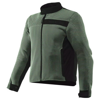Motorcycle Jackets Dainese Lisbona Air Tex Iceberg Green Black