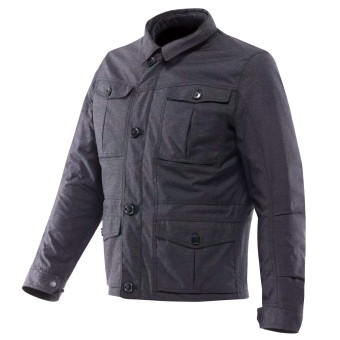 Motorcycle Jackets Dainese Marvila Tex Dark Grey