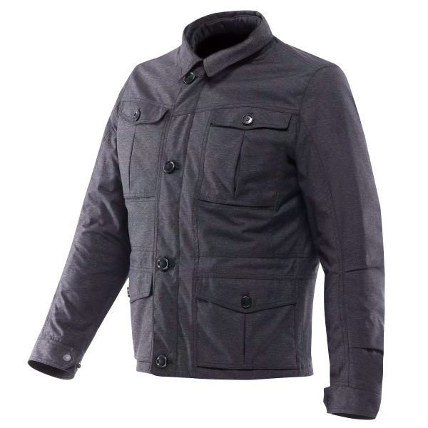 Motorcycle Jackets Dainese Marvila Tex Dark Grey
