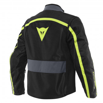 Dainese Outlaw Tex Black Black Ebony Fluo Yellow