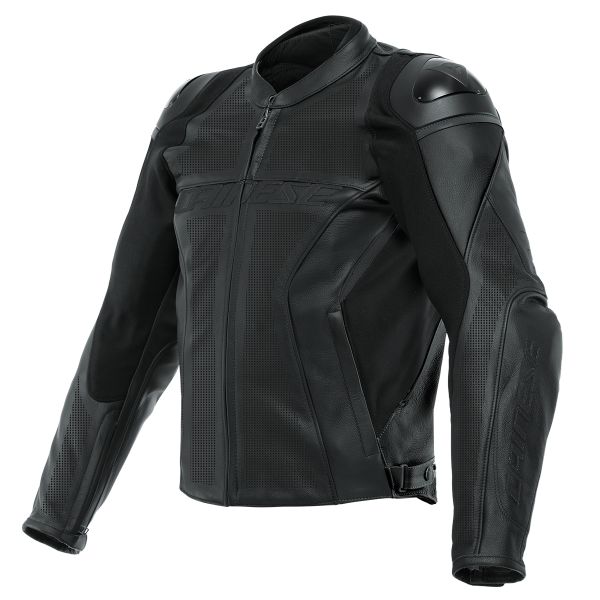 Motorcycle Jackets Dainese Racing 4 Perforated Black Black Black