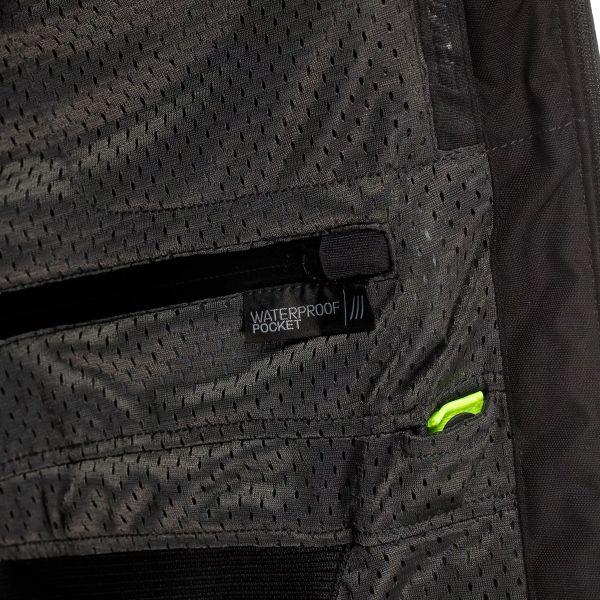 Dainese Racing 5 Leather Black Red Fluo