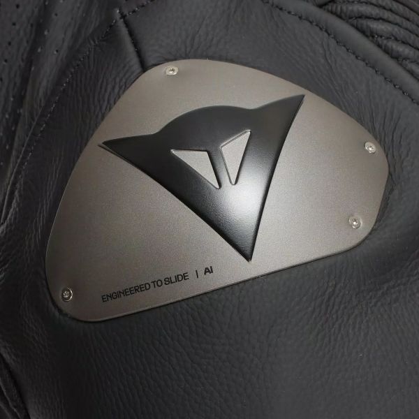 Dainese Racing 5 Perf Leather Black Black