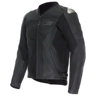 Motorcycle Jackets Dainese Racing 5 Perf Leather Woman Black