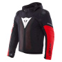 Motorcycle Jackets Dainese Super Sprint Air Tex Black White Red