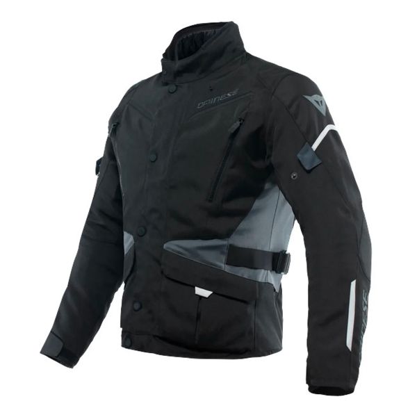 Motorcycle Jackets Dainese Tempest 3 D-Dry Black Black Ebony Motorcycle Jackets Dainese Tempest 3 D-Dry Black Black Ebony