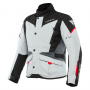 Motorcycle Jackets Dainese Tempest 3 D-Dry Glacier Grey Black Lava Red